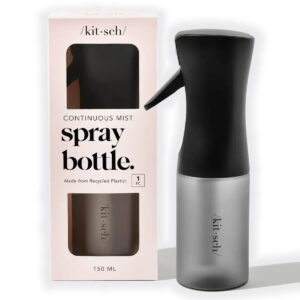 Kitsch Black Continuous Spray Bottle