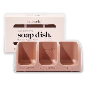 Kitsch Terracotta Self-Draining Soap Dish