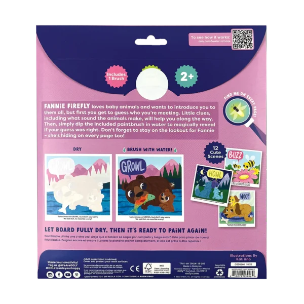 OOLY Water Reveal Boards – Baby Animals - Image 4