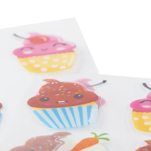 OOLY Stickiville Happy Cupcakes Stickers - Image 3