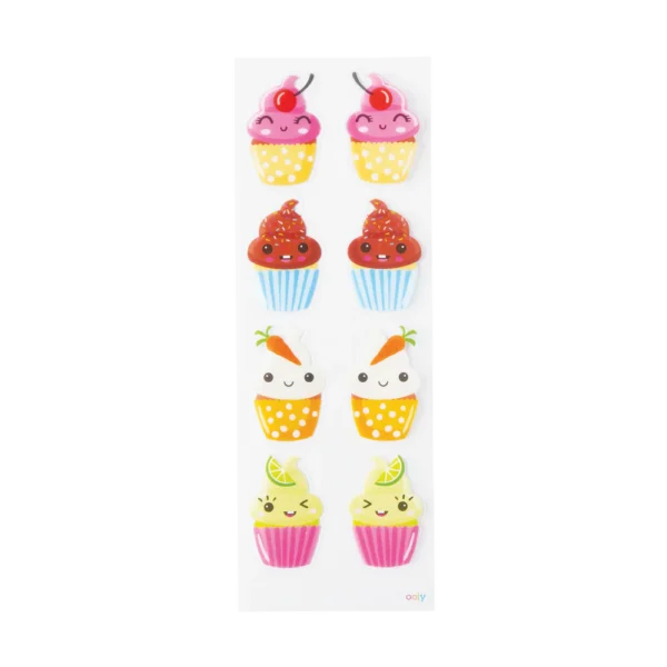 OOLY Stickiville Happy Cupcakes Stickers - Image 2