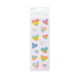 OOLY Stickiville Rainbow Hearts Stickers