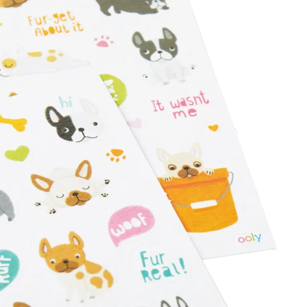 OOLY Stickiville Frenchies Stickers - Image 2