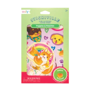 Stickiville Puppies and Peaches Scented Stickers
