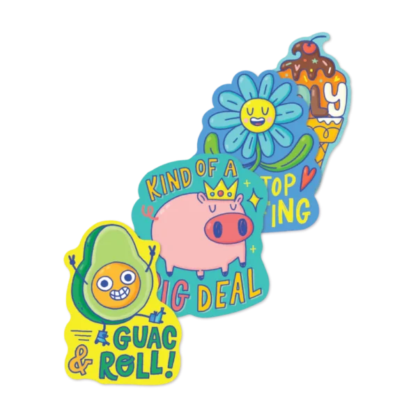 OOLY Stickiville Punny Pals Vinyl Stickers - Image 3