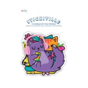 OOLY Stickiville Silly Kitties Vinyl Stickers