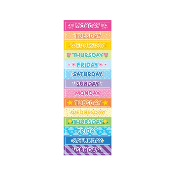 OOLY Stickiville Days of the Week Stickers - Image 2
