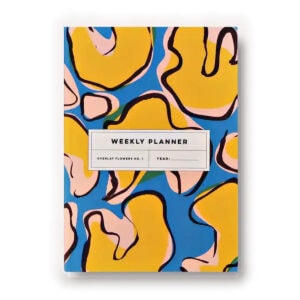 The Completist Overlay Flowers Undated Weekly Planner Book