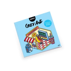 OMY Cozy Colouring Book - Supermarket