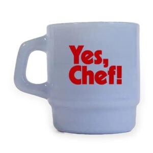 Yes Chef Stackable Retro Mug