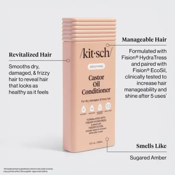 KITSCH Smoothing Castor Oil Conditioner - Image 3