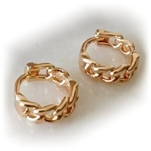 Gold Huggies Earrings | Stoll & Heart