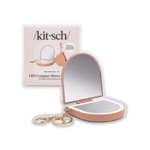 KITSCH Terracotta Compact Mirror Keychain