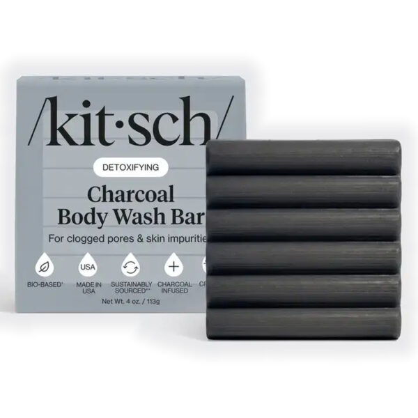 Kitsch Charcoal Detoxifying Solid Body Wash