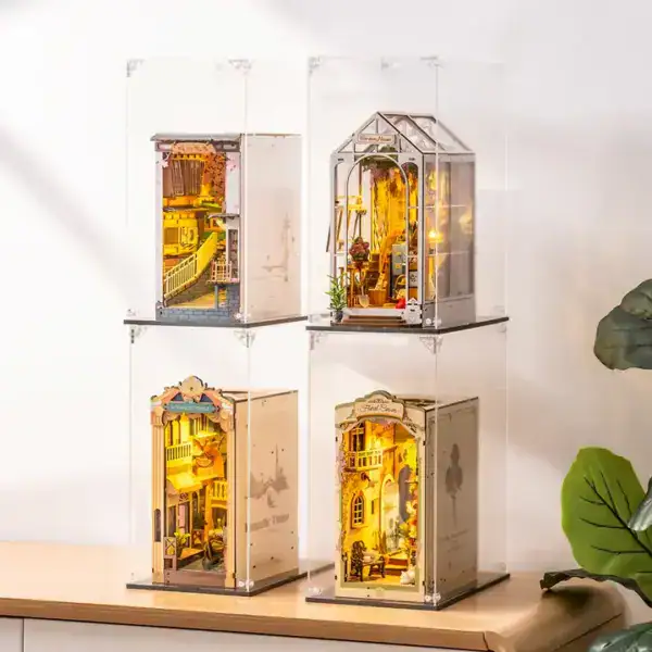 Robotime Rolife Book Nook Dust Cover - Image 2