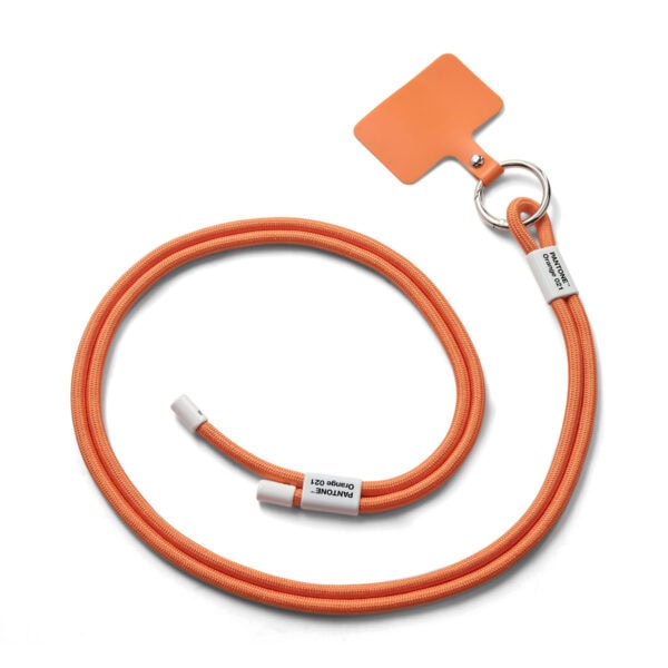 Pantone Adjustable Phone Strap, Orange
