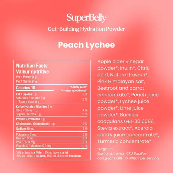 SuperBelly Peach Lychee - Image 3