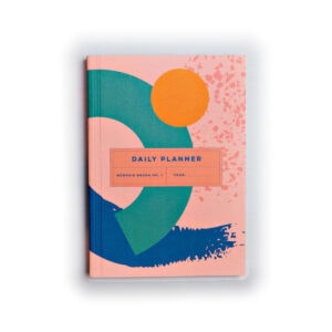 Memphis Brush No.1 Undated Daily Planner Book