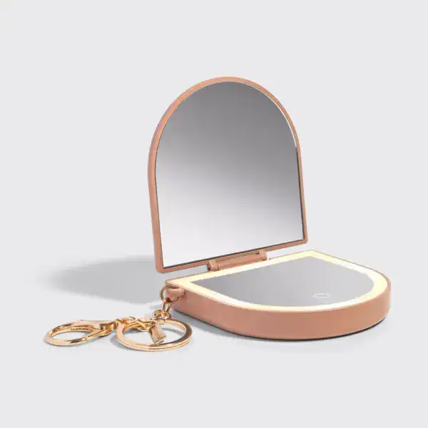 KITSCH Terracotta Compact Mirror Keychain - Image 3