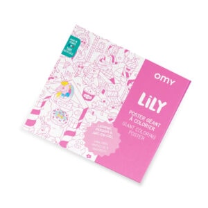 OMY Giant Poster - Lily Unicorn