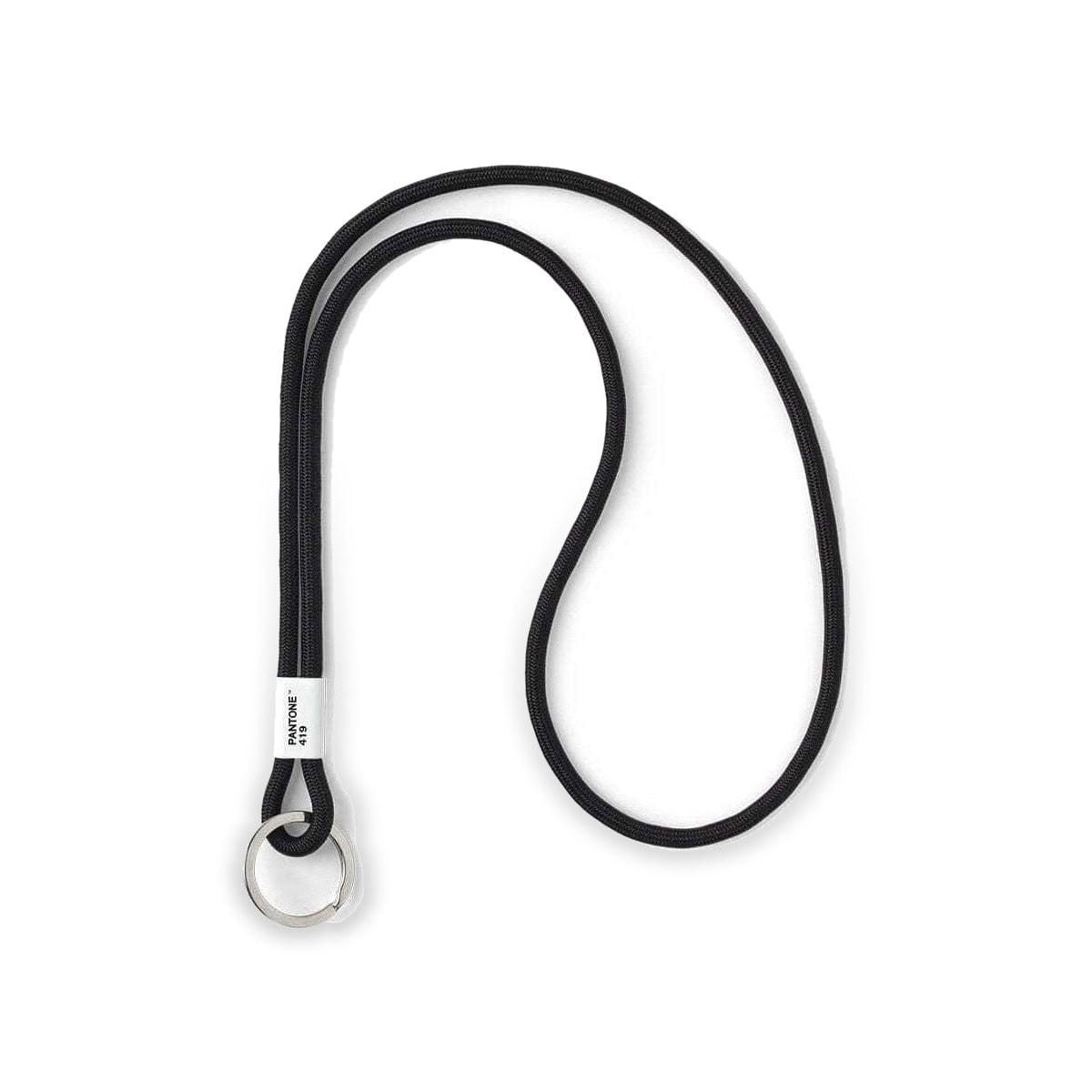 Pantone Long Keychain – Black