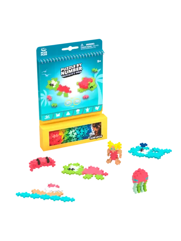 plus plus activity pad theme ocean for kids