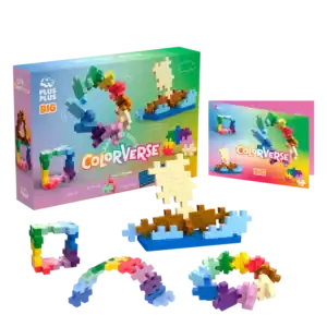 Plus Plus BIG Learn to Build: COLOURVERSE | Educational Toys