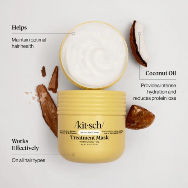 KITSCH Moisturizing Coconut Oil Deep Conditioning Treatment Mask - Image 2