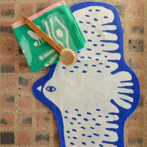 Bird Shaped Bath Mat | Donna Wilson