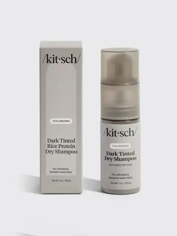 Kitsch Rice Protein Dark Tint Dry Shampoo