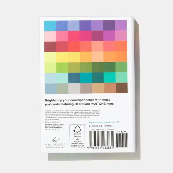 Pantone 50 Postcards - Image 2