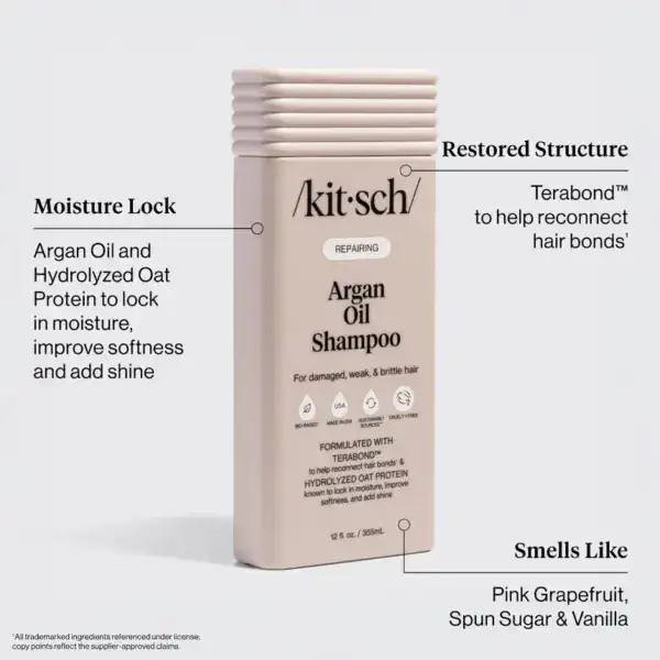 KITSCH Repairing Argan Oil Shampoo - Image 2