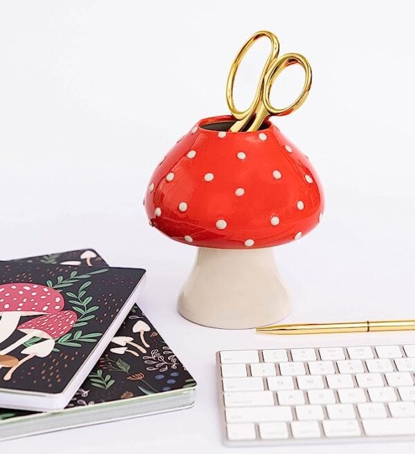 Bando Ceramic Vase - Mushroom | Whimsical Décor - Image 2