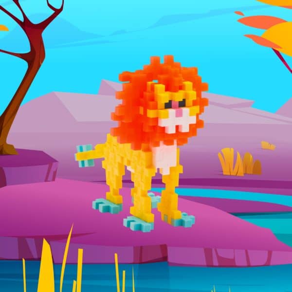 Plus Plus Tube: Lion - Image 2