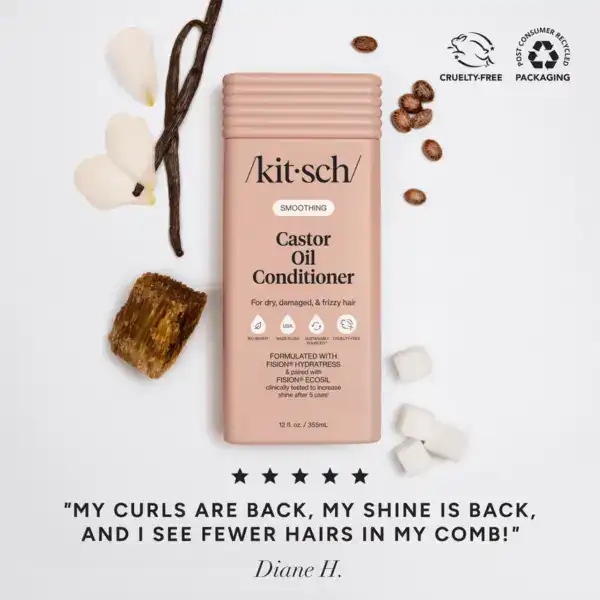 KITSCH Smoothing Castor Oil Conditioner - Image 2
