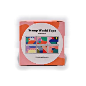 The Completist Miami Mix Stamp Washi Tape