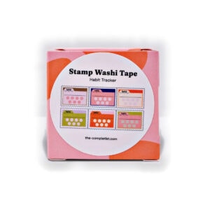 The Completist Habit Tracker Stamp Washi Tape