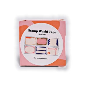 The Completist Hinoki Mix Stamp Washi Tape