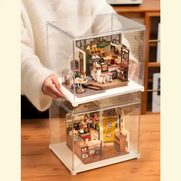 Robotime Rolife Display Box Miniature House | DIY Projects - Image 2