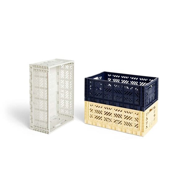 Aykasa Foldable Colour Crate - Maxi | Stackable Storage