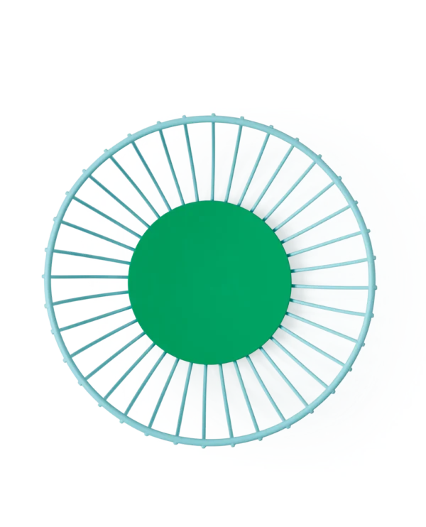 Octaevo Iris Wire Basket - Light Blue - Image 3