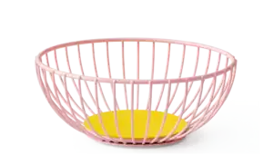 Octaevo Iris Wire Basket – Pink