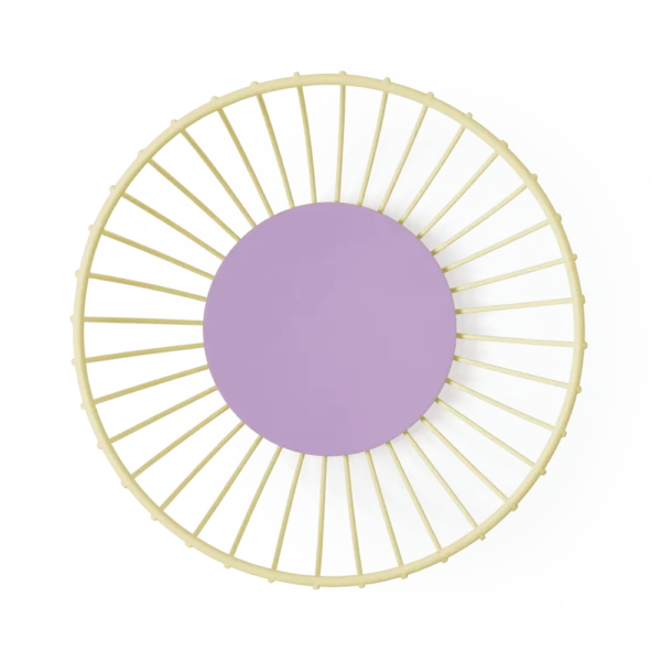 Octaevo Iris Wire Basket - Yellow - Image 3