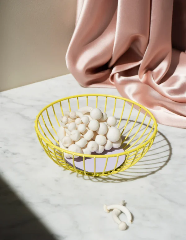 Octaevo Iris Wire Basket - Yellow - Image 4