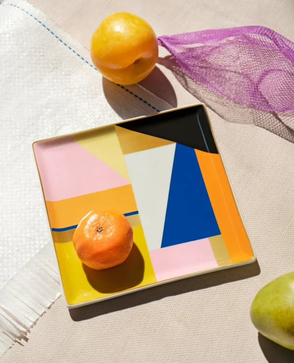 Octaevo Bazaar Ceramic Tray - Image 2