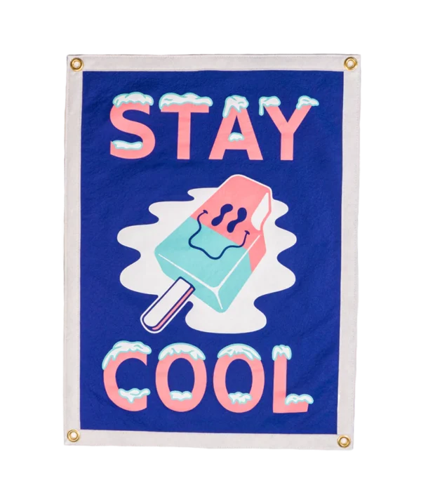 Stay Cool Camp Flag | Holy Smokes x Oxford Pennant