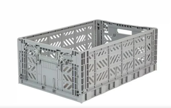 Aykasa Foldable Colour Crate - Maxi | Stackable Storage - Image 18