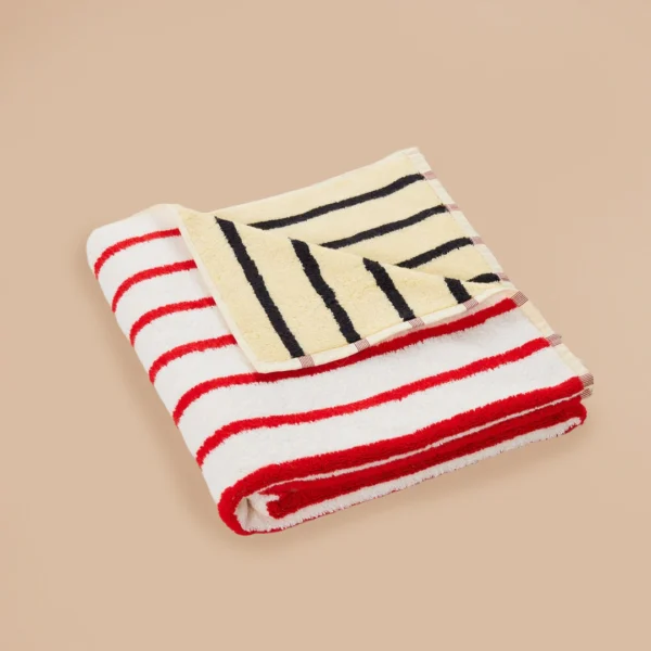 Dusen Dusen Stucco Stripe Bath Towel