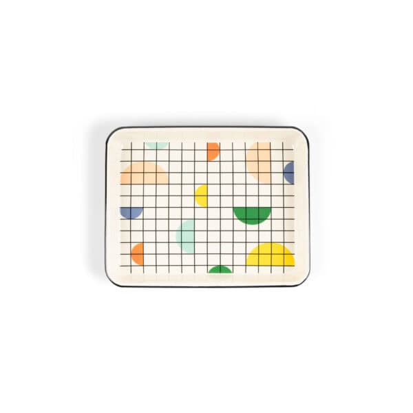 Poketo x CCH Enamelware Small Rectangular Tray - Image 2
