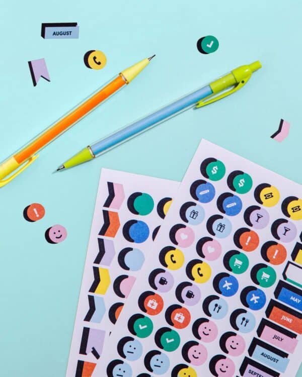 Poketo Friendly Reminder Stickers - Image 3